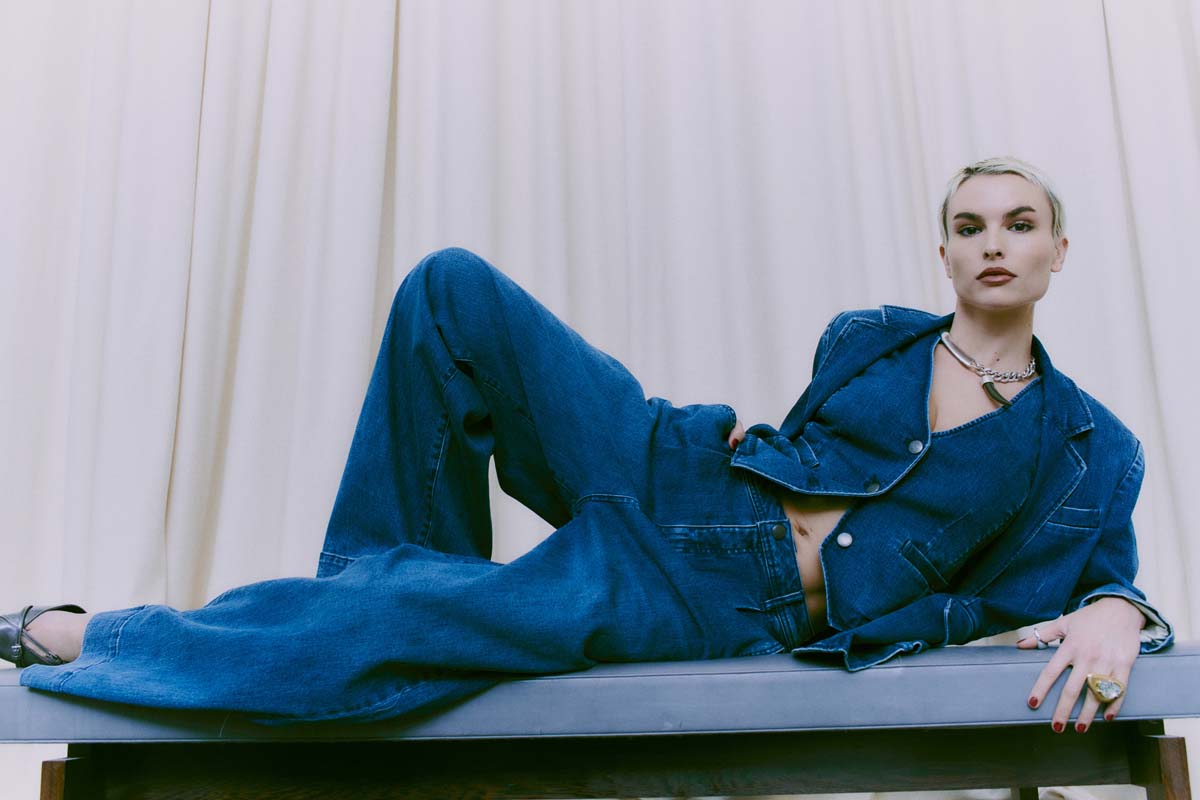 CMJEAN - DENIM VEST I BLÅ