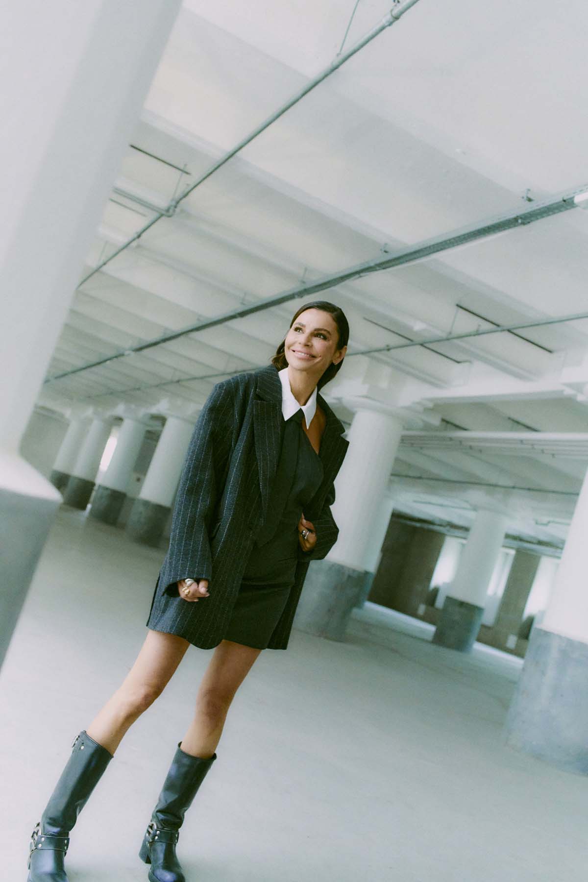 CMDAI - BLAZER I SORT OG HVID