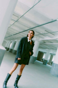 CMDAI - BLAZER I SORT OG HVID