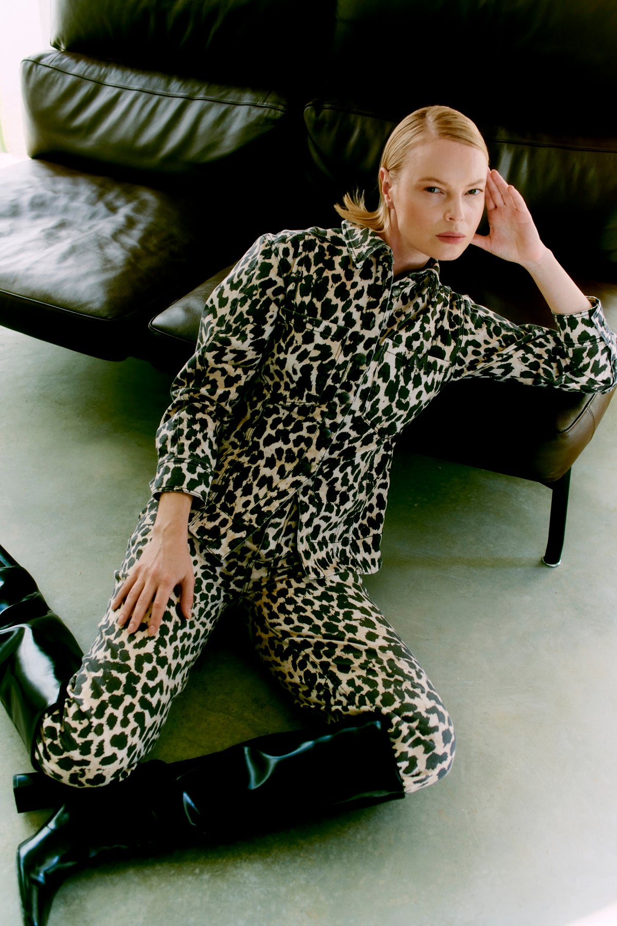 CMLEORA - JEANS I LEOPARD