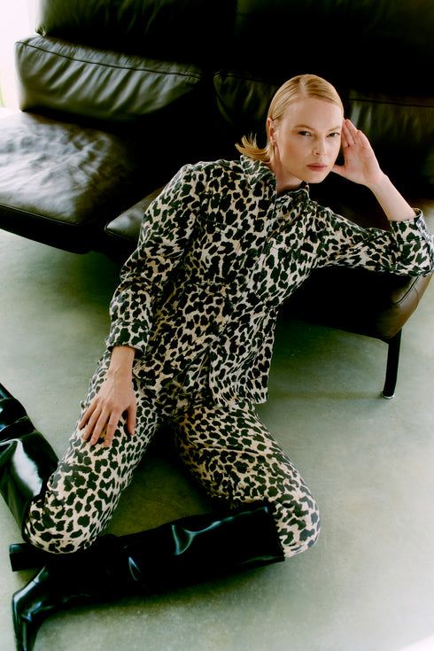 CMLEORA - JEANS I LEOPARD