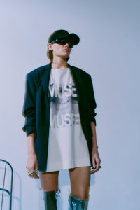 CMMUSE - T-SHIRT I RÅHVID