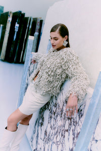 CMTANGLE - CARDIGAN I BEIGE