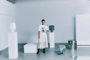 CMMUSE - T-SHIRT I HVID