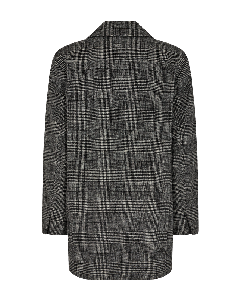 CMJADA - TERNET BLAZER I SORT OG GRÅ