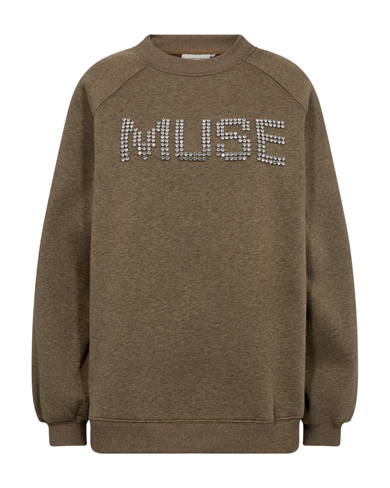 CMIDA - SWEATSHIRT I KHAKIGRØN