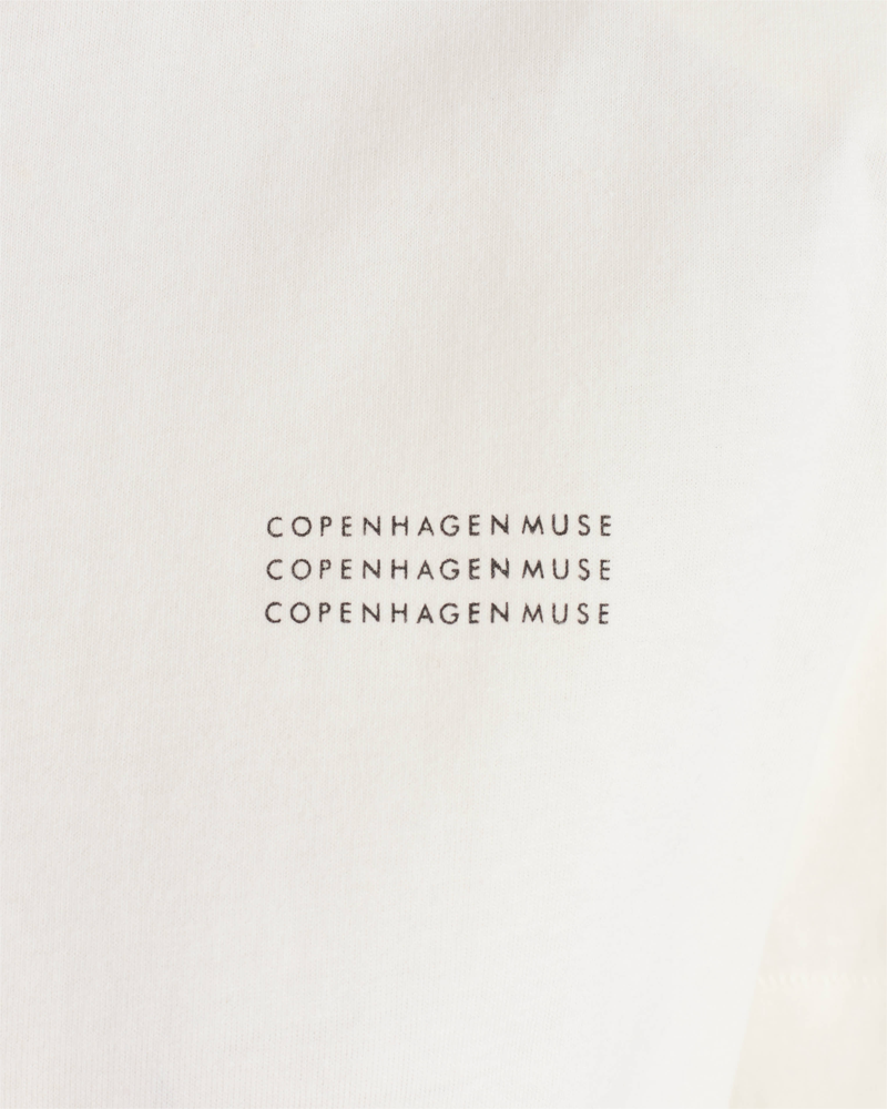 CMMUSE - T-SHIRT I RÅHVID