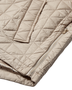 CMNET - KORT VATTERET VEST I BEIGE