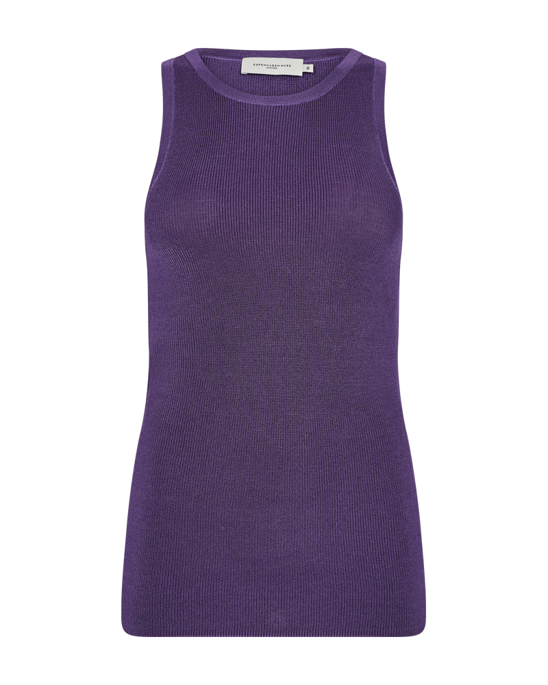 CMNATACHA - TANK TOP I LILLA