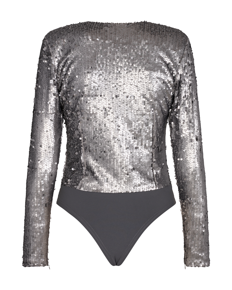 CMCRYSTAL-BODYSTOCKING I GRÅ