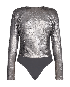 CMCRYSTAL-BODYSTOCKING I GRÅ