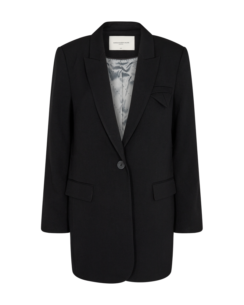 CMTAILOR - LANG BLAZER I SORT