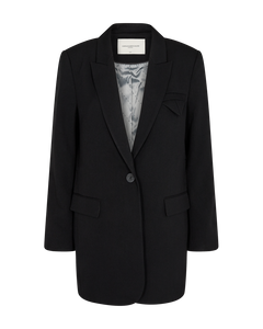 CMTAILOR - LANG BLAZER I SORT