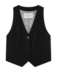 CMTAILOR - VEST I SORT