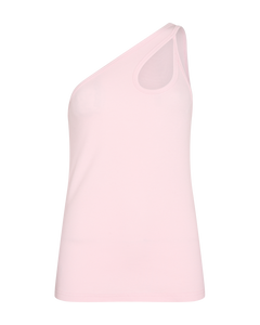 CMSIV - ONE SHOULDER TOP I ROSA
