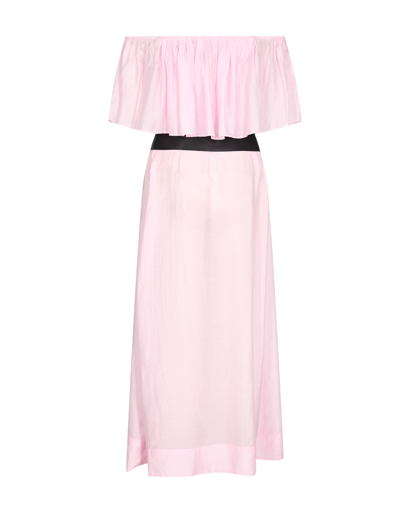 CMMOLLY - OFF-SHOULDER KJOLE I ROSA