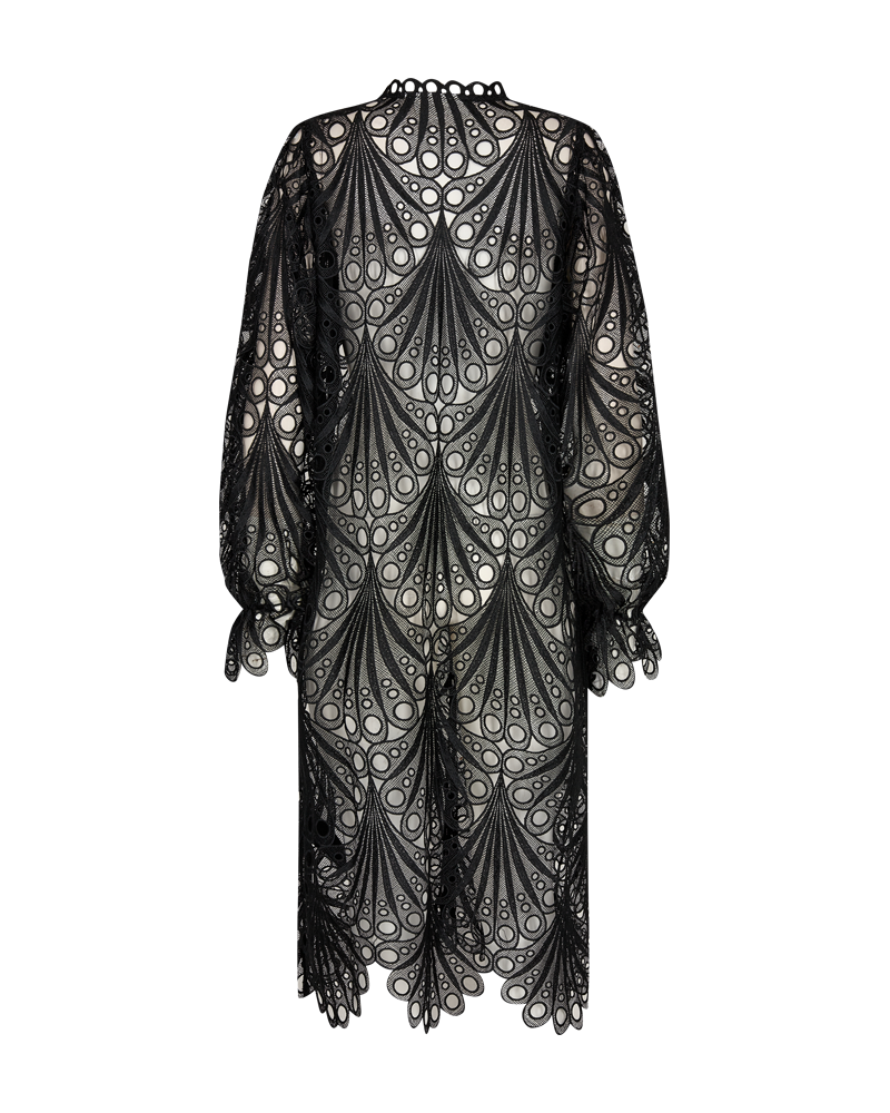 CMMOONLIGHT - KAFTAN KJOLE I SORT