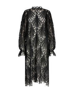 CMMOONLIGHT - KAFTAN KJOLE I SORT