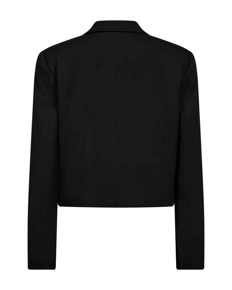 CMTAILOR  - KORT BLAZER I SORT