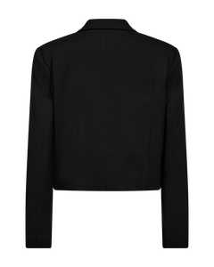 CMTAILOR  - KORT BLAZER I SORT