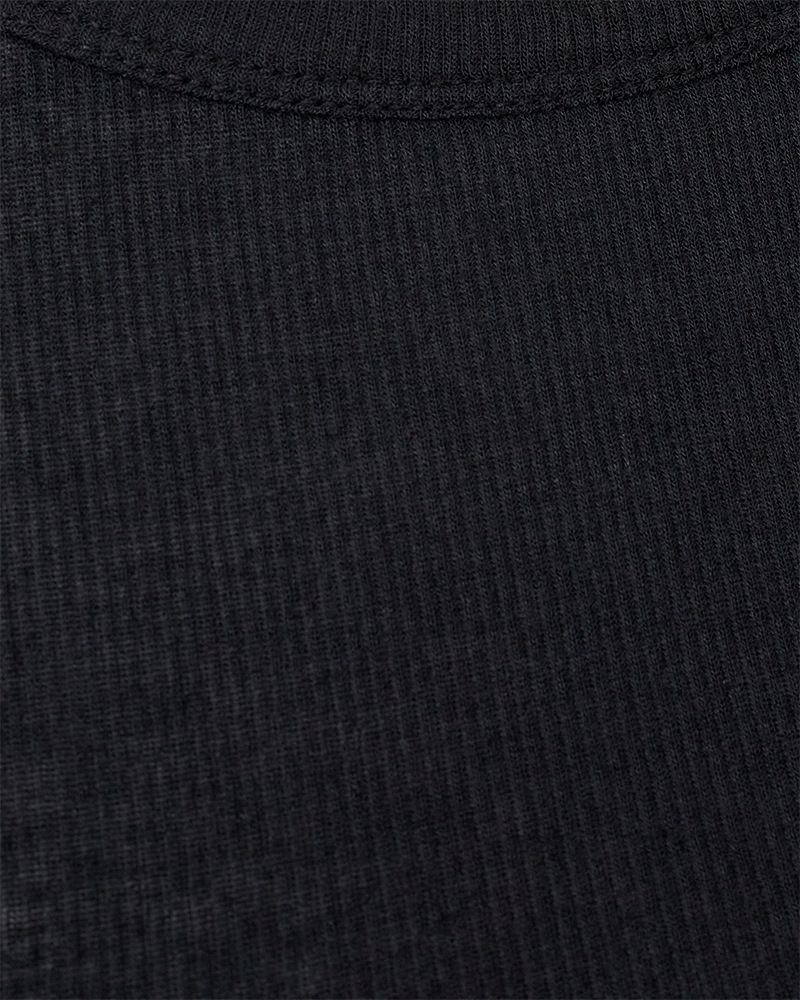 CMWOOL - T-SHIRT I SORT