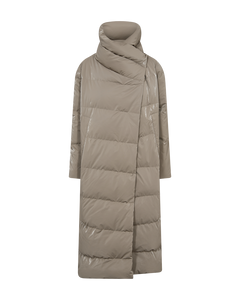 CMTICCO - VATTERET DUNFRAKKE I BEIGE
