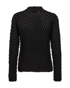 CMNATACHA - TRANSPARENT PULLOVER I SORT