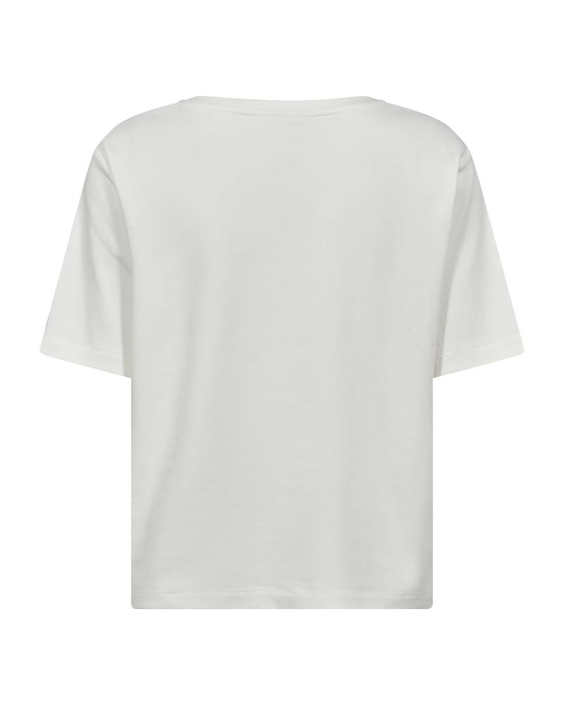 CMMUSE - T-SHIRT I RÅHVID