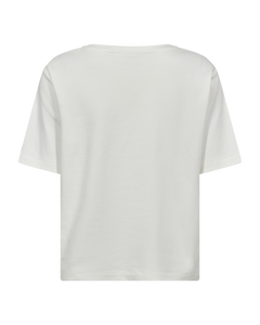 CMMUSE - T-SHIRT I RÅHVID