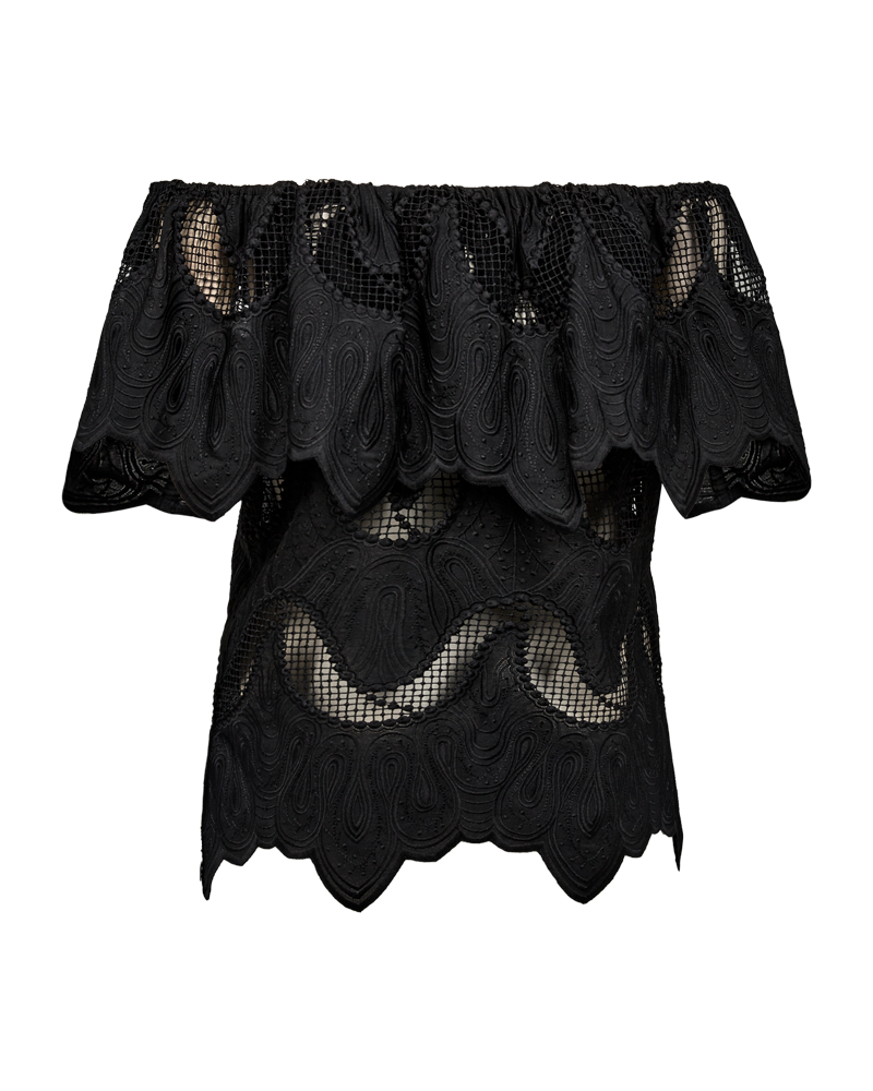 CMBOTRA - OFF-SHOULDER TOP I SORT