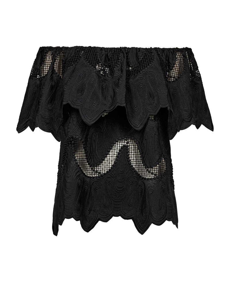 CMBOTRA - OFF-SHOULDER TOP I SORT