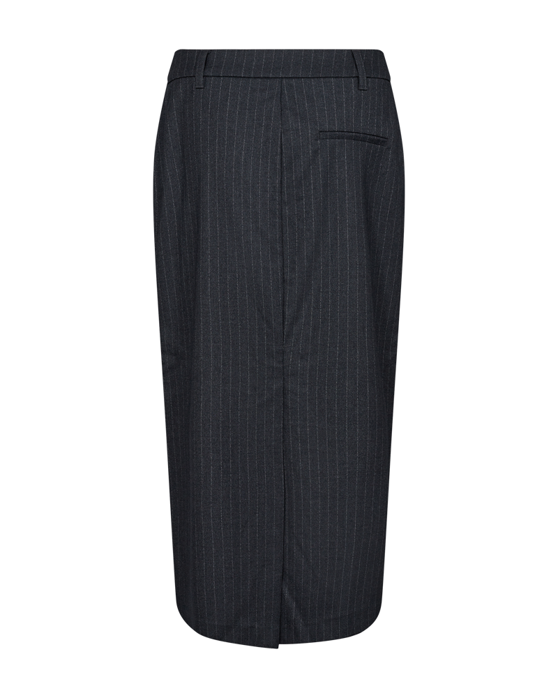CMTAILOR - PINSTRIPE NEDERDEL I GRÅ