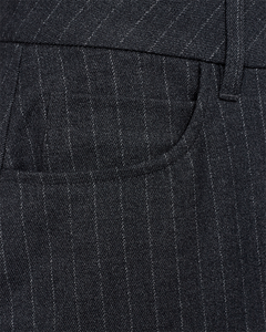 CMTAILOR - PINSTRIPE NEDERDEL I GRÅ