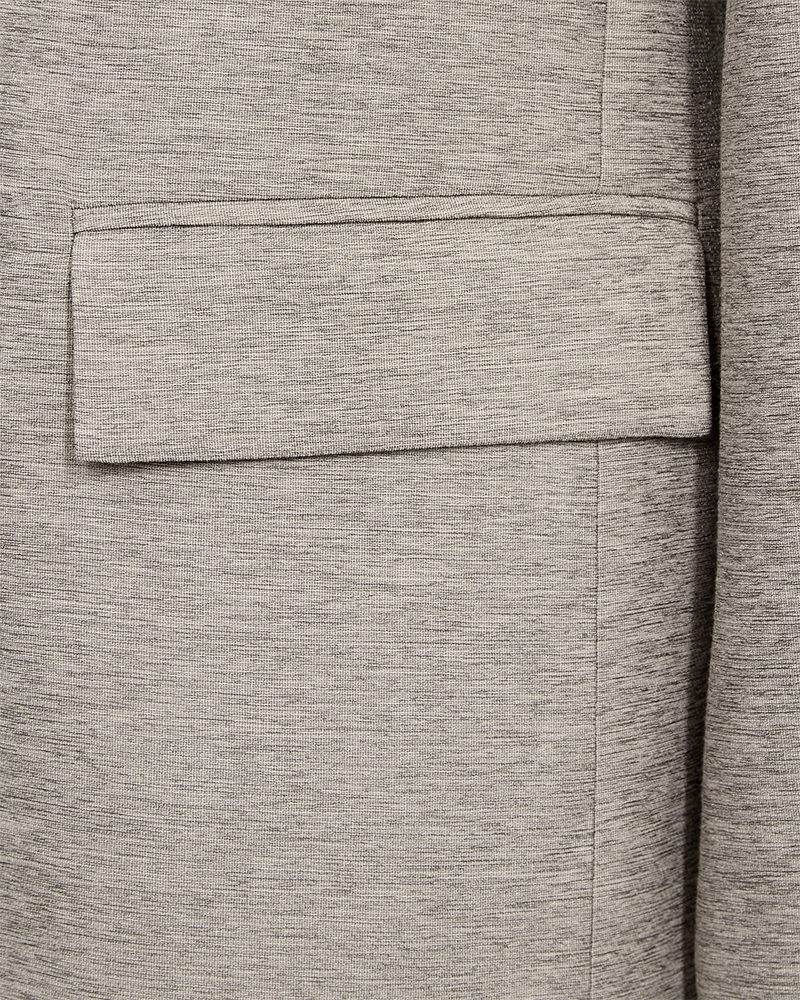 CMCILLY - BLAZER MED AFTAGELIG ROSETTE I BEIGE