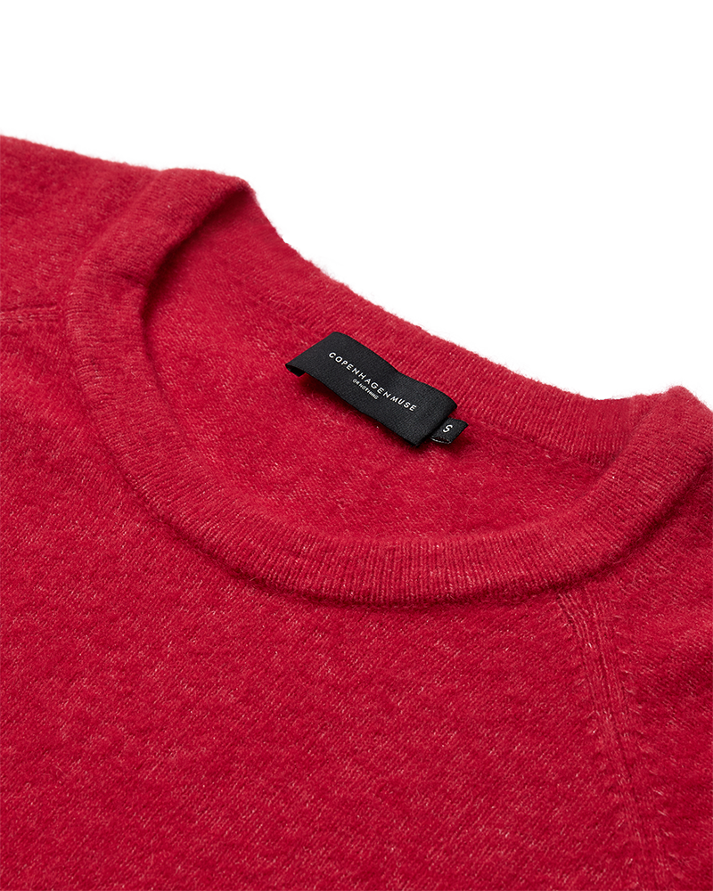 CMIBRA-RAGLAN-PULLOVER I RØD