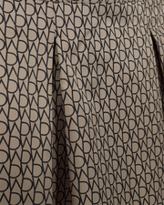 CMSIMI - NEDERDEL MED PRINT I BEIGE
