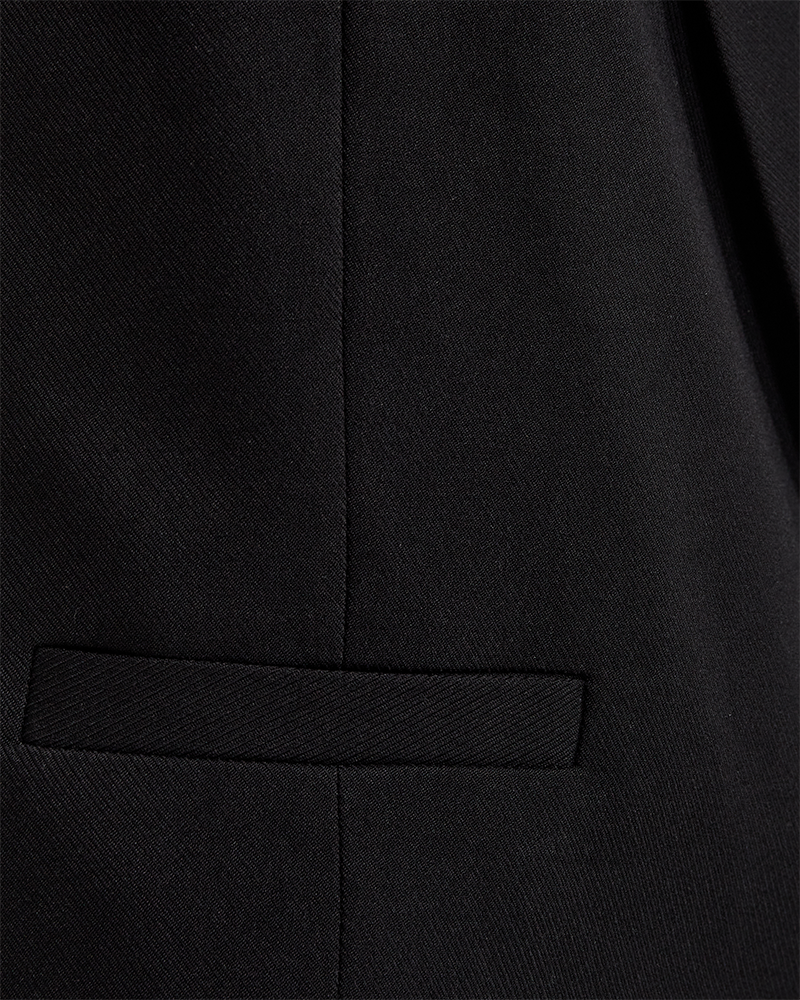 CMTAILOR - KORT VEST I SORT