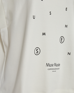 CMMUSE - T-SHIRT I RÅHVID