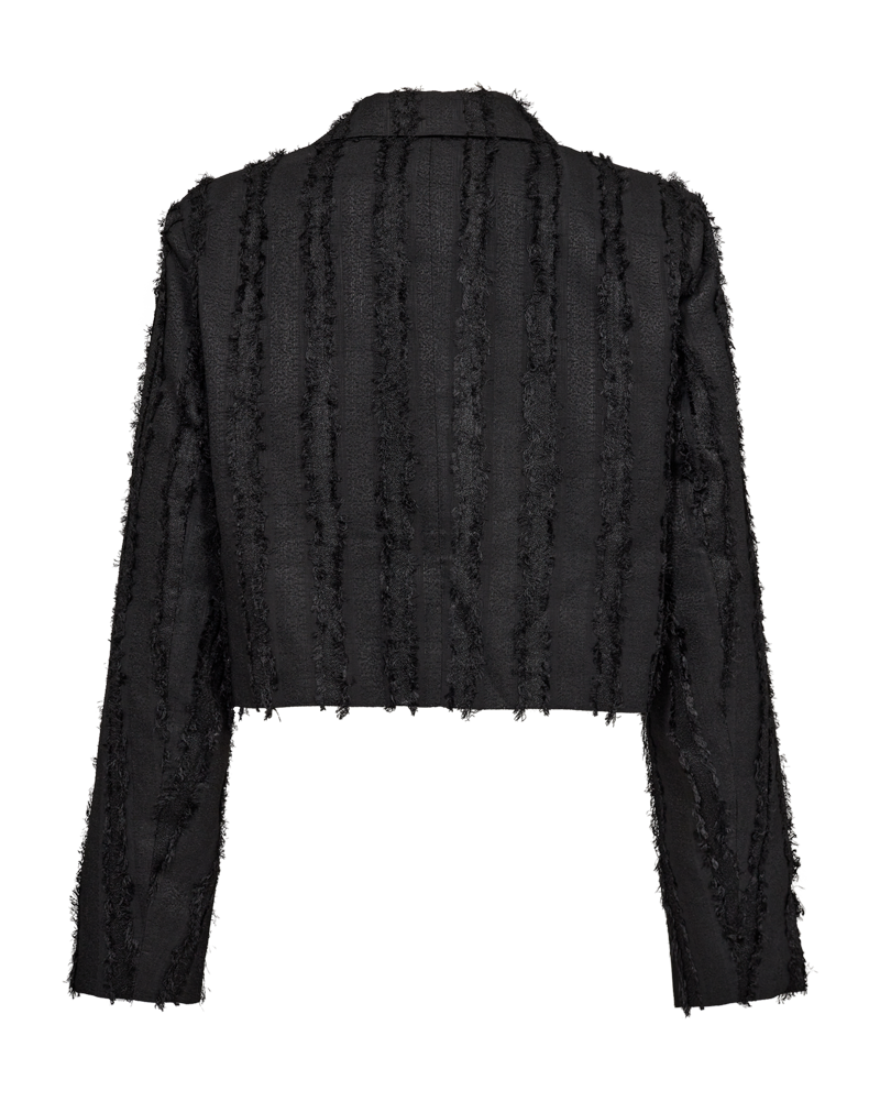 CMJANEY - KORT BLAZER I SORT