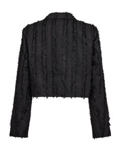 CMJANEY - KORT BLAZER I SORT