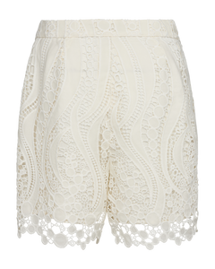 CMMALUK - SHORTS MED BLONDER I RÅHVID