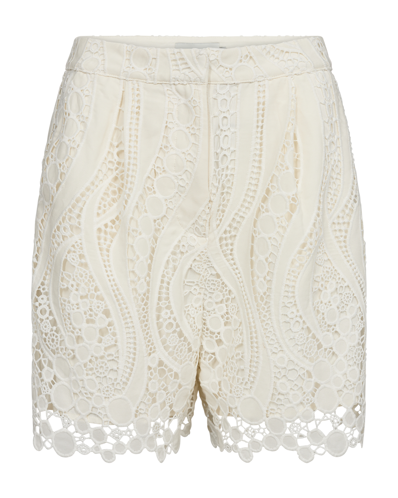 CMMALUK - SHORTS MED BLONDER I RÅHVID