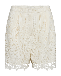 CMMALUK - SHORTS MED BLONDER I RÅHVID