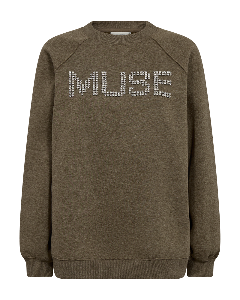 CMIDA - SWEATSHIRT I KHAKIGRØN