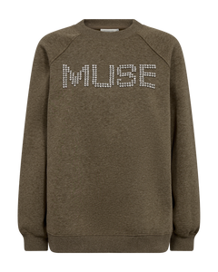 CMIDA - SWEATSHIRT I KHAKIGRØN