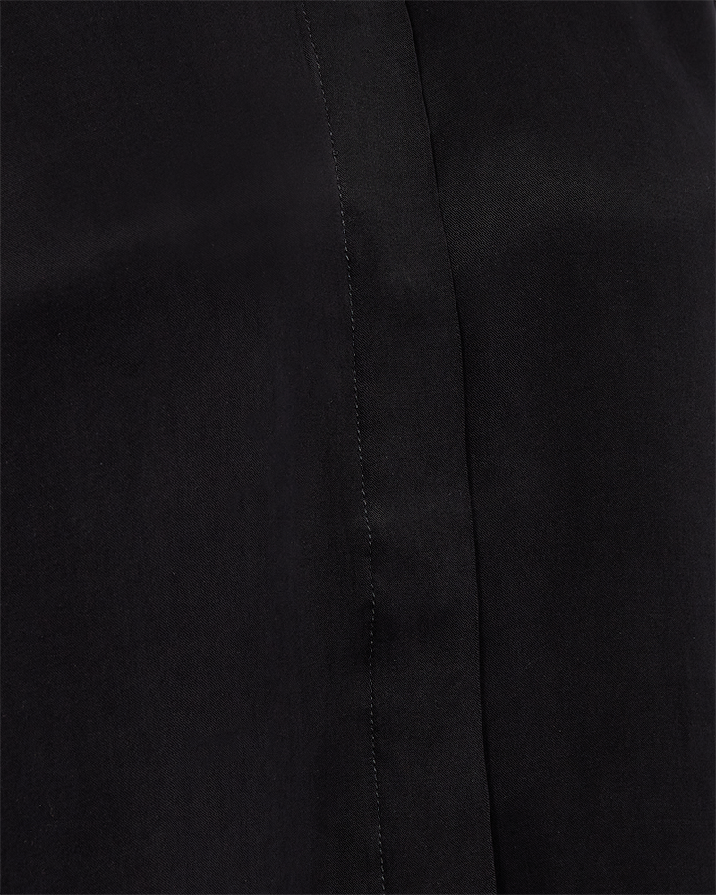 CMCUPRO - SKJORTE MED DROP SHOULDERS I SORT
