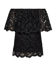 CMROTRA - OFF-SHOULDER BLONDETOP I SORT