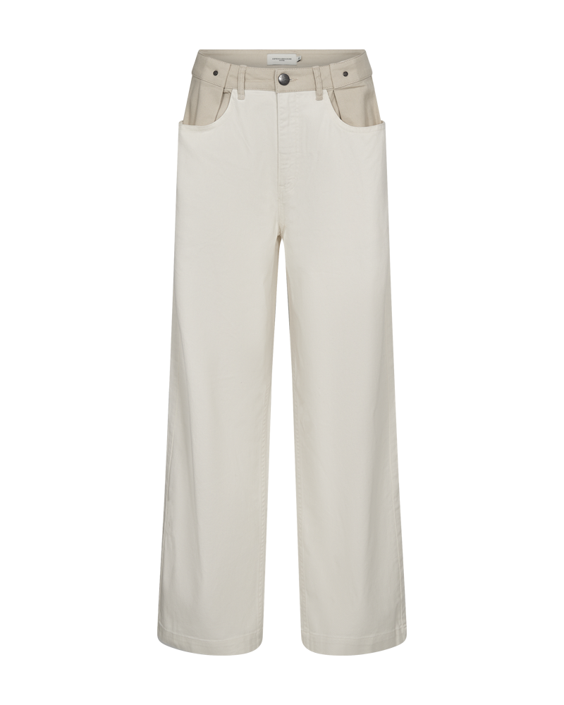 CMCHARLEE - JEANS I HVID OG BEIGE