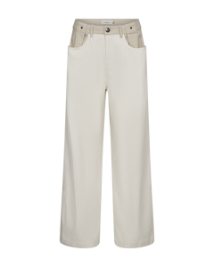 CMCHARLEE - JEANS I HVID OG BEIGE