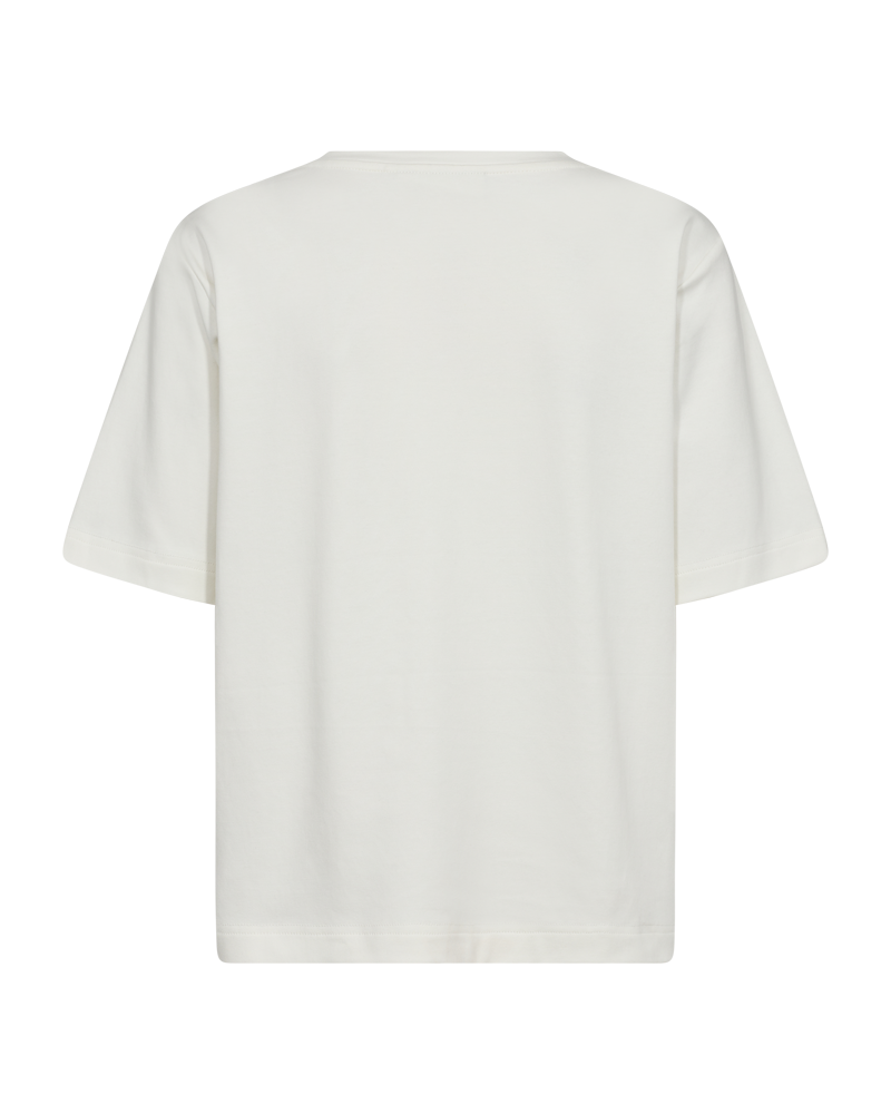 CMMUSE - T-SHIRT I RÅHVID
